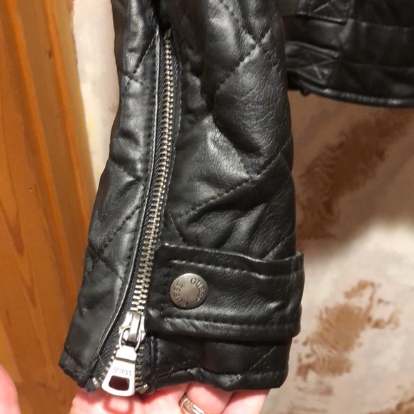 Guess Faux Leather Jacket - Picture 6 of 11
